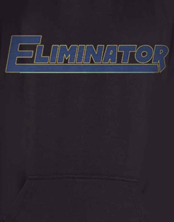 Eliminator Hoodie Last Horizon Band Logo Official Mens Black Pullover