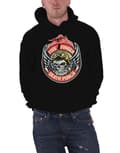 Miniatyrbild 1 av 4: Five Finger Death Punch Hoodie Bomber Patch Logo Official Mens Black Pullover