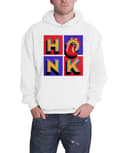 Miniatyrbild 1 av 5: The Rolling Stones Hoodie Honk Album Official Mens White Pullover M