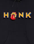 Miniatyrbild 3 av 5: The Rolling Stones Hoodie Honk Letters Band Logo Official Mens Black Pullover XL