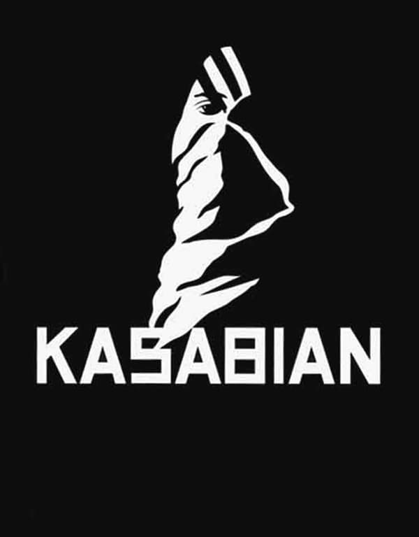 Kasabian Ultra Face Official Mens Black Pullover Hoodie