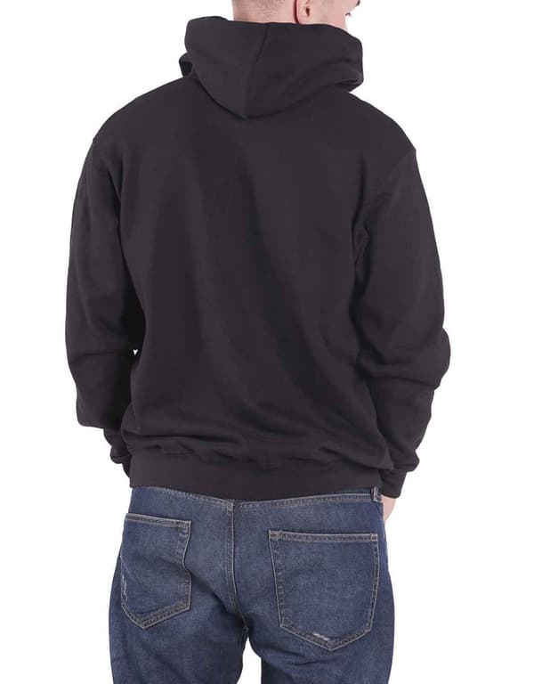Official Mens Slayer Hoodie Skull Shield Nation Band Logo Black Zipped