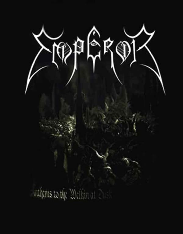 Emperor Mens Hoodie Black Anthems 2014 design band logo Official