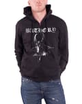 Miniatyrbild 1 av 4: Bathory Hoodie Goat band logo Official Mens Black Zipped