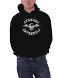 Miniatyrbild 1 av 4: Avenged Sevenfold Hoodie Bat Skull Band Logo Official Mens Black Pullover