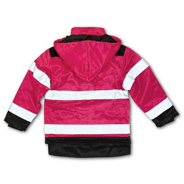 Arbetsjacka Fodrad Rosa/Svart