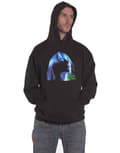 Miniatyrbild 1 av 4: Billie Eilish Hoodie Neon Shadow Blue Logo Official Black Pullover Unisex