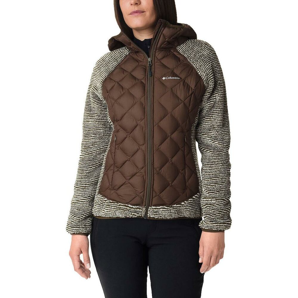 columbia women s techy hybrid fleece