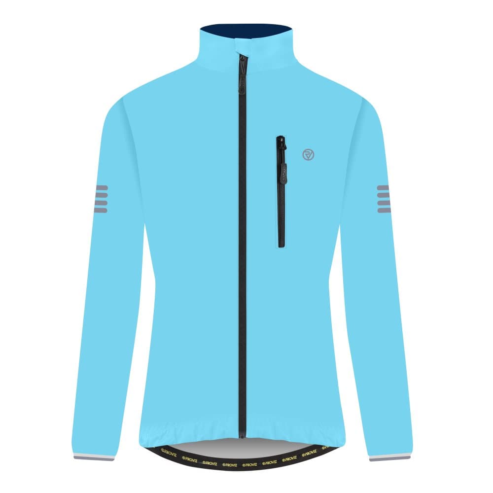 Proviz Herr och Dam Hi Viz Unisex vindtät reflekterande cykeljacka Hi Visibility