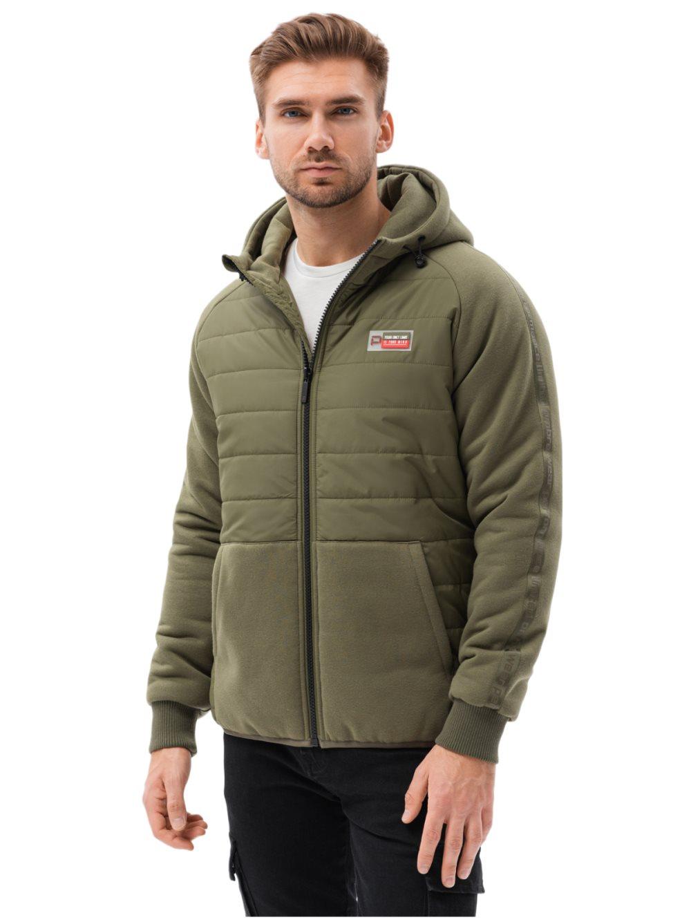 Ombre kombinerad tygjacka för män - V3 3 färger S-XXL