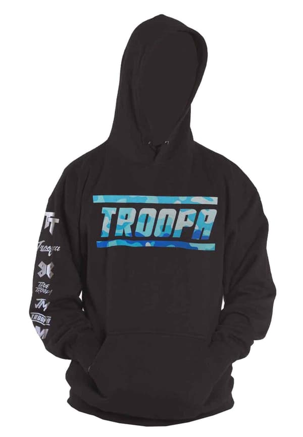 Jake Mitchell Hoodie Trooper Logo Official Unisex Black Pullover