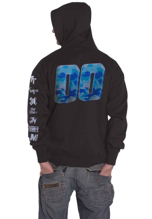 Jake Mitchell Hoodie Trooper Logo Official Unisex Black Pullover