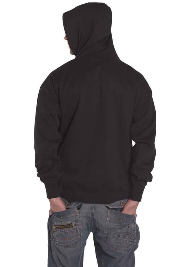 Deftones Hoodie College band Logo Official Mens Black Pullover
