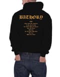 Miniatyrbild 2 av 4: Bathory Blood Fire Death Album Cover Official Mens Black Pullover Hoodie