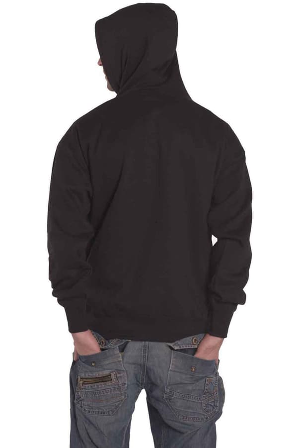 Motley Crue Hoodie Roadcase Band Logo Official Mens Black Pullover