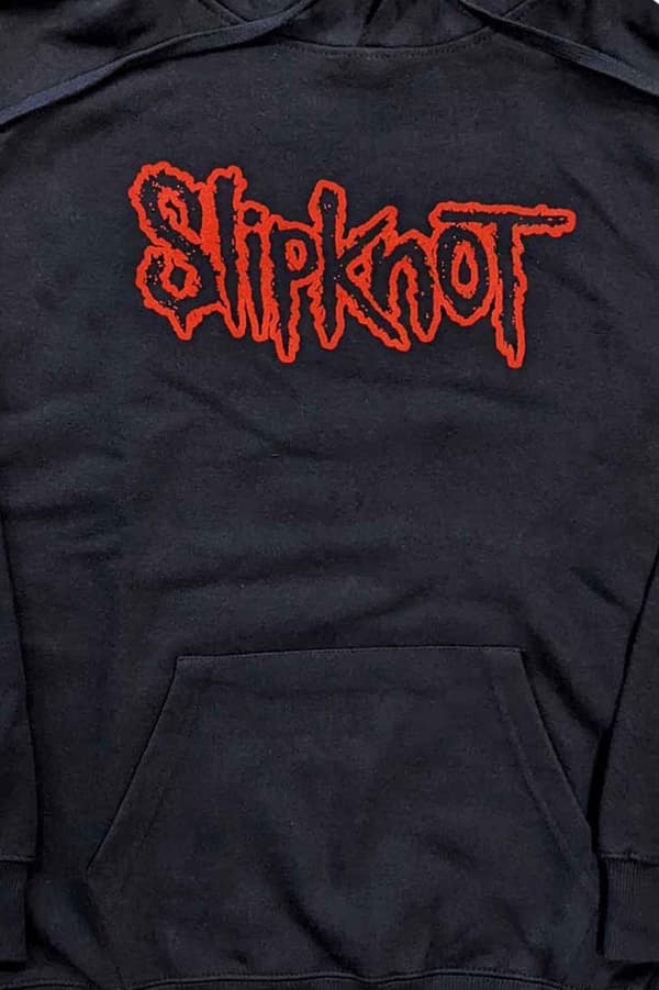 Slipknot Hoodie Band Logo Official Unisex Navy Blue Pullover