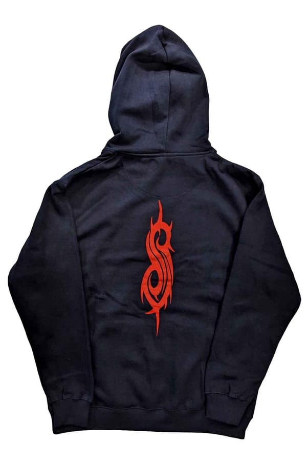 Slipknot Hoodie Band Logo Official Unisex Navy Blue Pullover