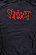 Miniatyrbild 3 av 4: Slipknot Hoodie Band Logo Official Unisex Navy Blue Pullover