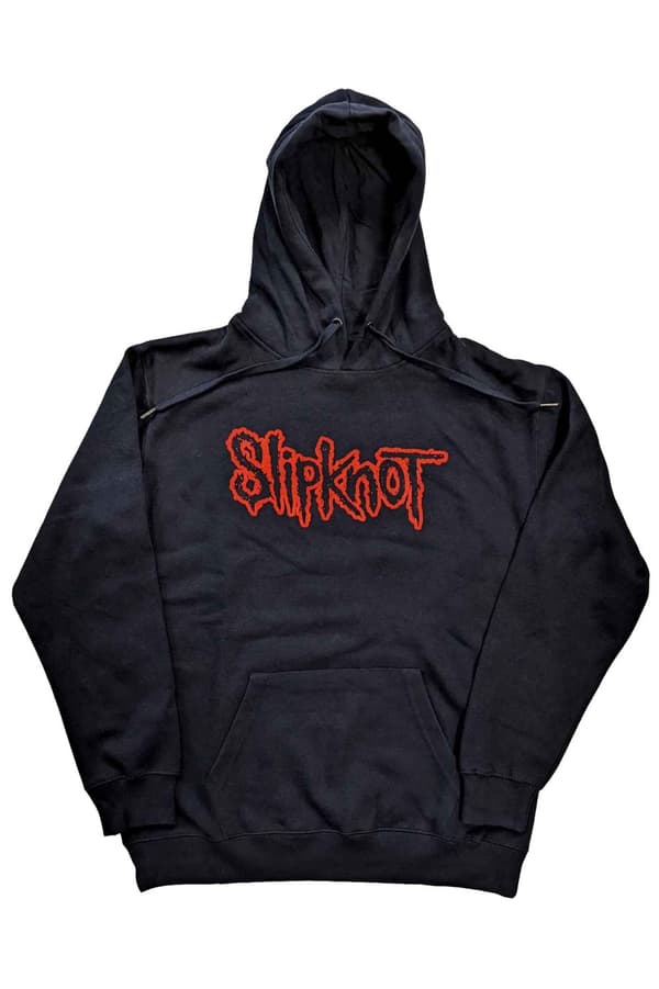 Slipknot Hoodie Band Logo Official Unisex Navy Blue Pullover