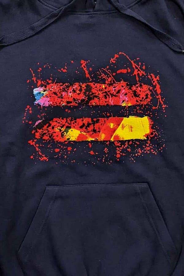 Ed Sheeran Hoodie Equals Logo Official Unisex Navy Blue Pullover