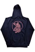 Miniatyrbild 1 av 2: Elton John Hoodie Rocketman Circle Point Official Unisex Navy Blue Pullover
