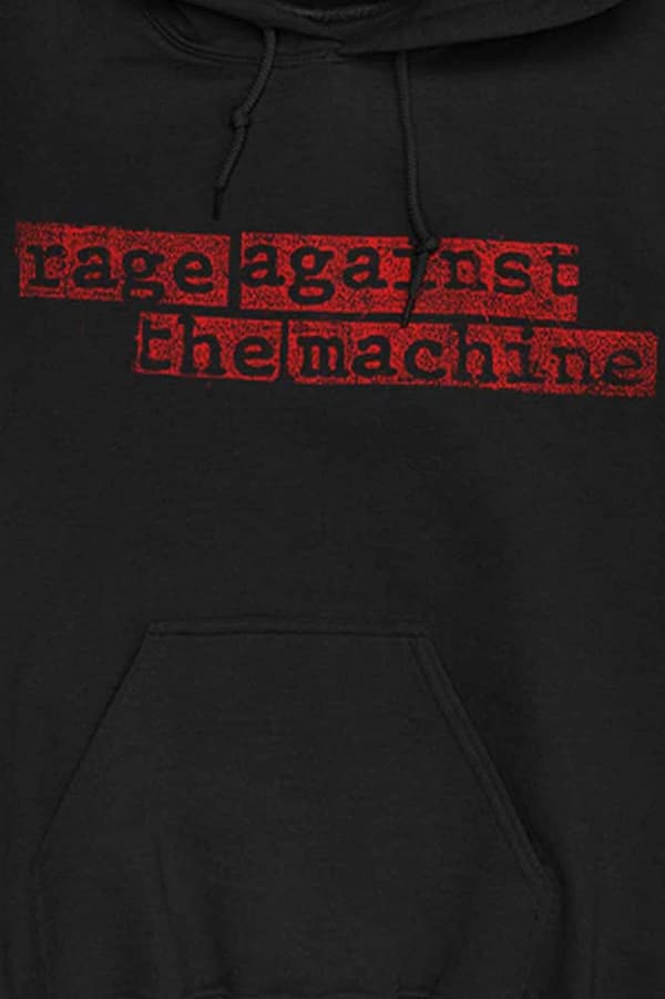 Rage Against The Machine Hoodie Nuns Band Logo Official Mens Black Pullover