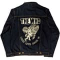 Miniatyrbild 2 av 3: The Who Denim Jacket Long Live Rock Band Logo Official Unisex Blue