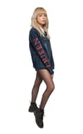 Miniatyrbild 2 av 4: Queen Denim Jacket Classic White Crest Band Logo Official Unisex Blue