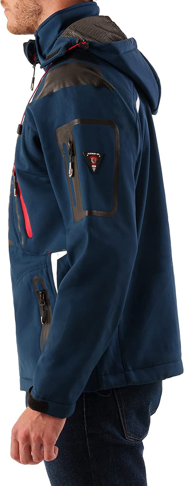 Softshelljacka S Blå Geographical Norway