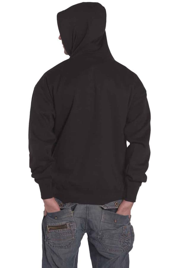 The Rolling Stones Hoodie Tattoo You Lick Logo Official Unisex Black Pullover