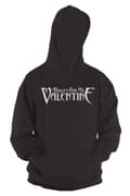 Miniatyrbild 4 av 4: Bullet For My Valentine Hoodie Logo and Raven Official Unisex Black Pullover
