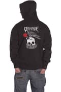 Miniatyrbild 2 av 4: Bullet For My Valentine Hoodie Logo and Raven Official Unisex Black Pullover