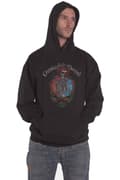 Miniatyrbild 1 av 4: Grateful Dead Hoodie Floral Stealie Official Unisex Black Pullover