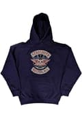 Miniatyrbild 1 av 3: Aerosmith Hoodie Boston Pride Band Logo Official Unisex Navy Blue Pullover