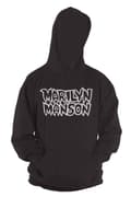 Miniatyrbild 4 av 4: Marilyn Manson Hoodie Classic Logo Official Unisex Black Pullover