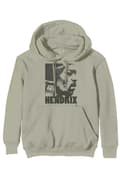 Miniatyrbild 1 av 2: Jimi Hendrix Hoodie Let Me Live Logo Official Unisex Sand Pullover