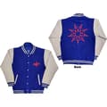 Pikkukuva 1 / 2: Slipknot Unisex Varsity Jacket: 9 Point Star (Back Print) (Small)