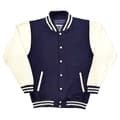 Miniatyrbild 1 av 4: Biggie Smalls Jacket Crown Logo Official Unisex Navy Blue Varsity