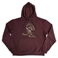 Miniatyrbild 1 av 3: Billie Eilish Hoodie Happier Than Ever Logo Official Unisex Brown Pullover
