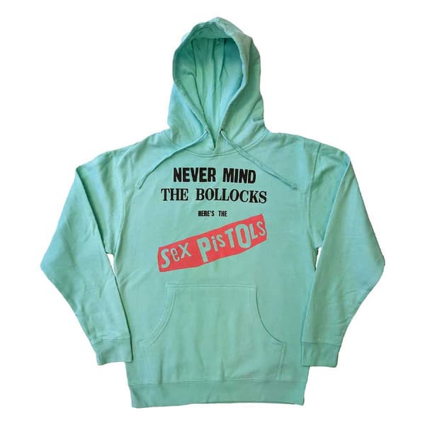 The Sex Pistols Hoodie Never Mind The Band logo Original Album Official Pullover