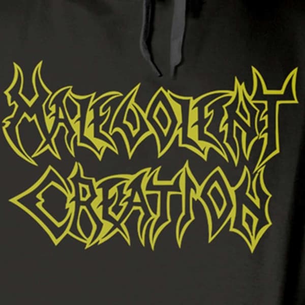 Malevolent Creation Hoodie The Ten Commandments Official Unisex Black Pullover