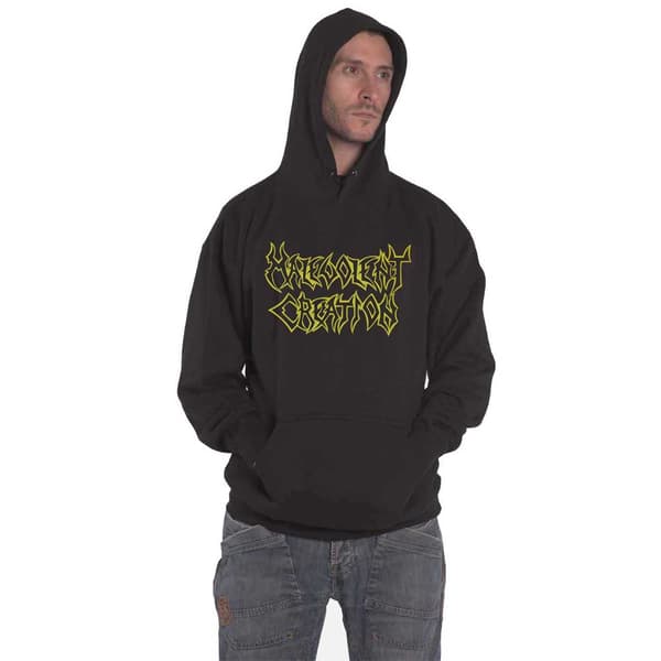 Malevolent Creation Hoodie The Ten Commandments Official Unisex Black Pullover