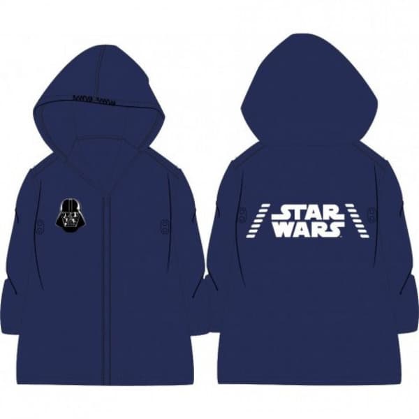 Regnjakke til barn - Star Wars - Vanntett Blå 128