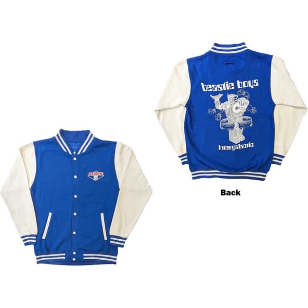 The Beastie Boys Unisex Varsity Jacket: Intergalactic (Back Print) (Large)