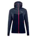 Miniatyrbillede 3 af 7: Salewa Fleece Med Hætte Puez Hybrid Polarlite Blå S Kvinde