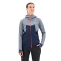 Miniatyrbillede 1 af 7: Salewa Fleece Med Hætte Puez Hybrid Polarlite Blå S Kvinde