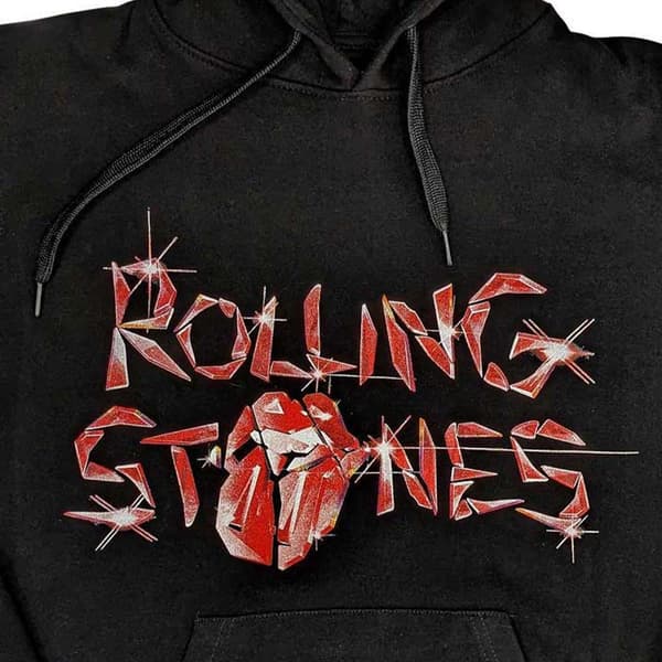 The Rolling Stones Hoodie Hackney Diamonds tracklist Official Mens Pullover