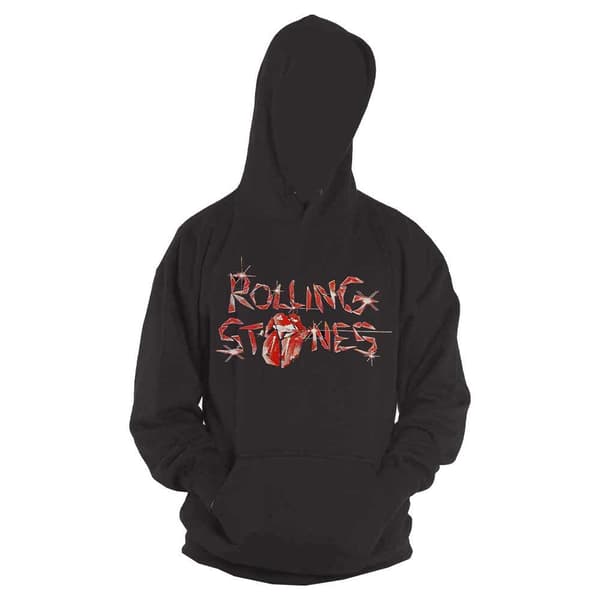 The Rolling Stones Hoodie Hackney Diamonds tracklist Official Mens Pullover