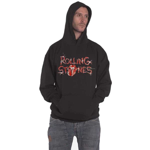 The Rolling Stones Hoodie Hackney Diamonds tracklist Official Mens Pullover
