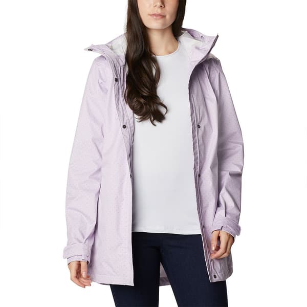 Columbia Jakke Splash A Little Ii Grå XL Kvinde